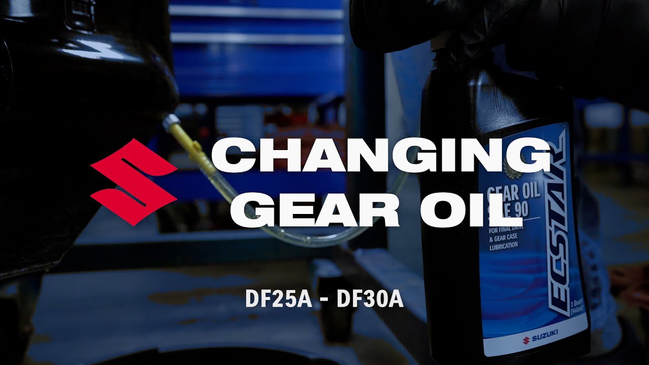 changing gear oil 25-30