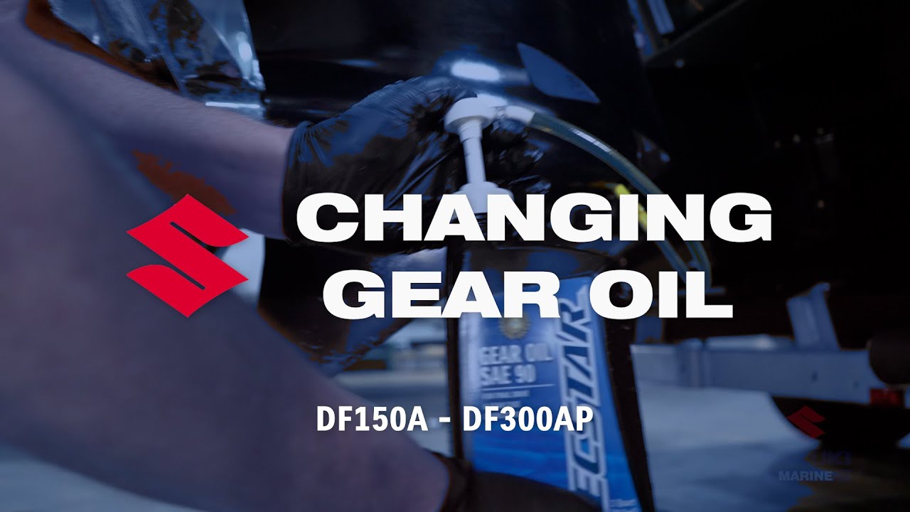 Changing Gear Oil 150-300hp
