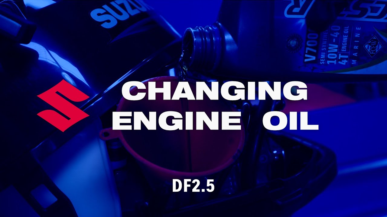 Changing Gear Oil 2_5hp