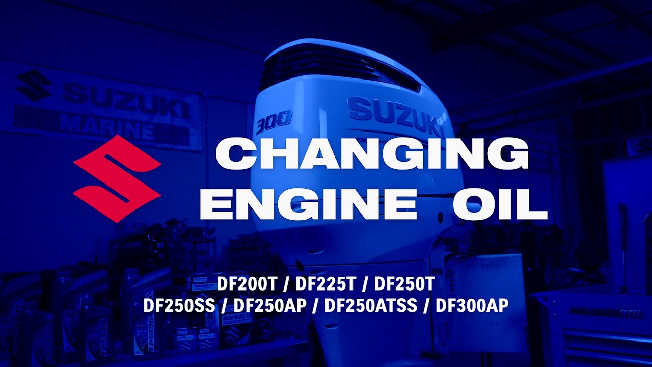 Changing Engine Oil 200-225-250-300hp